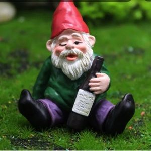 Home or Miniature Garden Gnomes. 3 for $18. Fire pit not included.